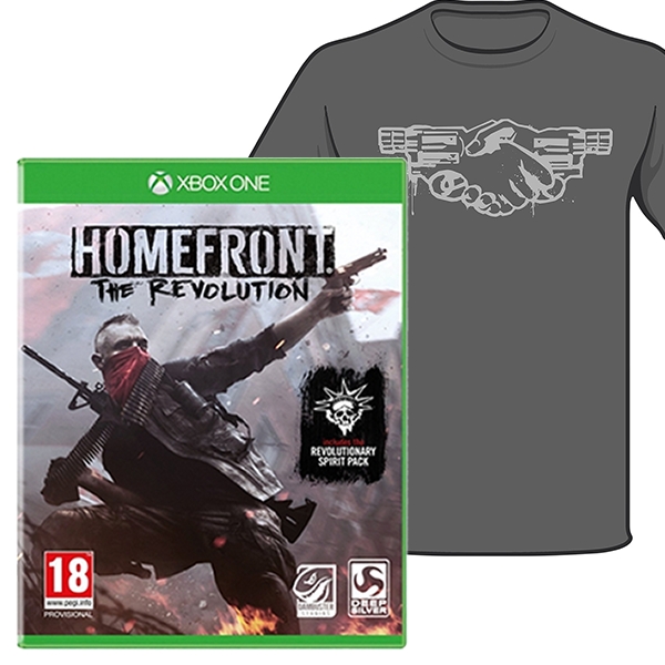 Homefront The Revolution Day One Edition Xbox One Game (with T-shirt) Homefront The Revolution Day One Edition Xbox One Game (with T-shirt)